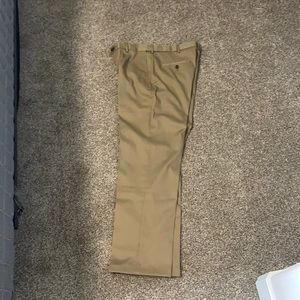 Haggar flat front khaki pants